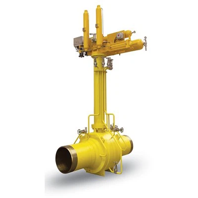 Avārijas izslēgšanas pilnībā metināts lodveida vārsts